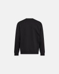 Sweatshirt m. logo | Bomuld | Sort -Resteröds