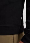 Sweatshirt m. logo | Bomuld | Sort -Resteröds