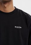 Sweatshirt m. logo | Bomuld | Sort -Resteröds