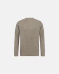 Pullover "knitted" | Bomuld | Sand -Resteröds