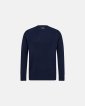 Pullover "knitted" | Bomuld | Navy - Resteröds