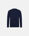 Pullover "knitted" | Bomuld | Navy -Resteröds