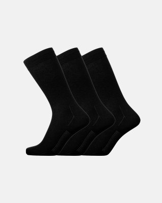 3-pak strømper | bambus | sort -Egtved