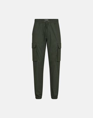 Cargo pants "lightweight" | Polyamid | Grøn -Resteröds