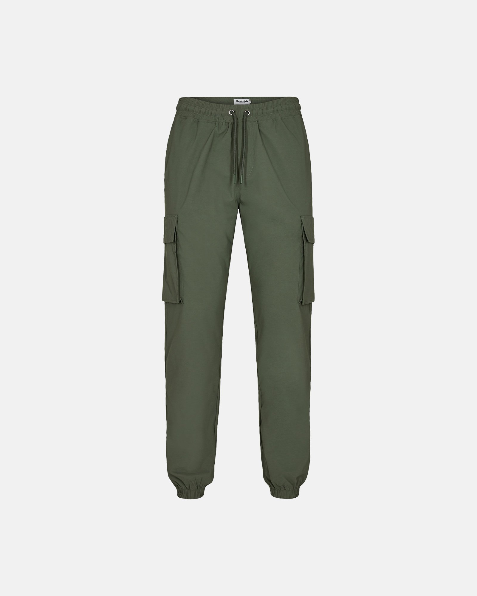 Cargo pants "lightweight" |  Polyamid | Grøn -Resteröds