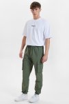 Cargo pants "lightweight" |  Polyamid | Grøn -Resteröds