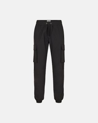 Cargo pants "lightweight" | Polyamid | Sort -Resteröds