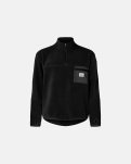 Fleece Pullover | 100% recycled polyester | Sort -Resteröds