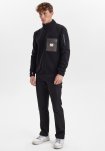 Fleece Pullover | 100% recycled polyester | Sort -Resteröds