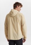 Windbreaker jakke | 100% recycled nylon | Beige -Resteröds