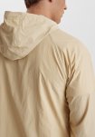 Windbreaker jakke | 100% recycled nylon | Beige -Resteröds