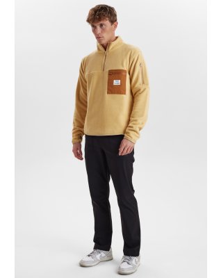 Fleece Pullover | 100% recycled polyester| Beige -Resteröds