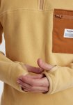 Fleece Pullover | 100% recycled polyester| Beige -Resteröds
