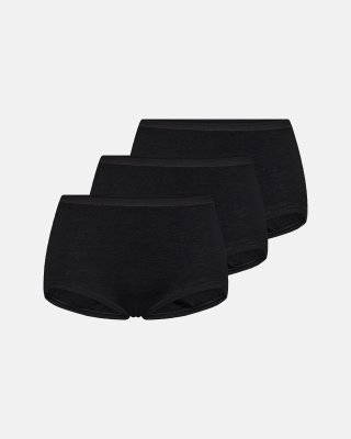 Maxi brief 3-pak | 100% uld | Sort