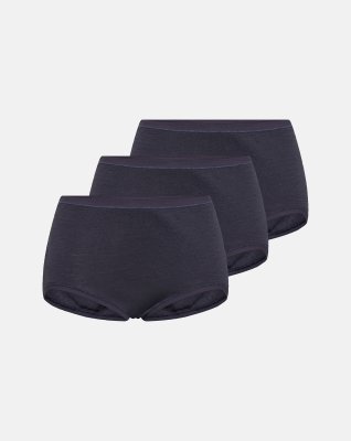 Maxi brief 3-pak | 100% uld | Grå -JBS of Denmark Women