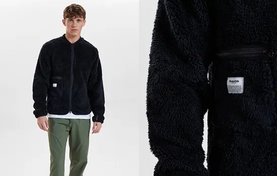 Recycled polyester fleece jakker