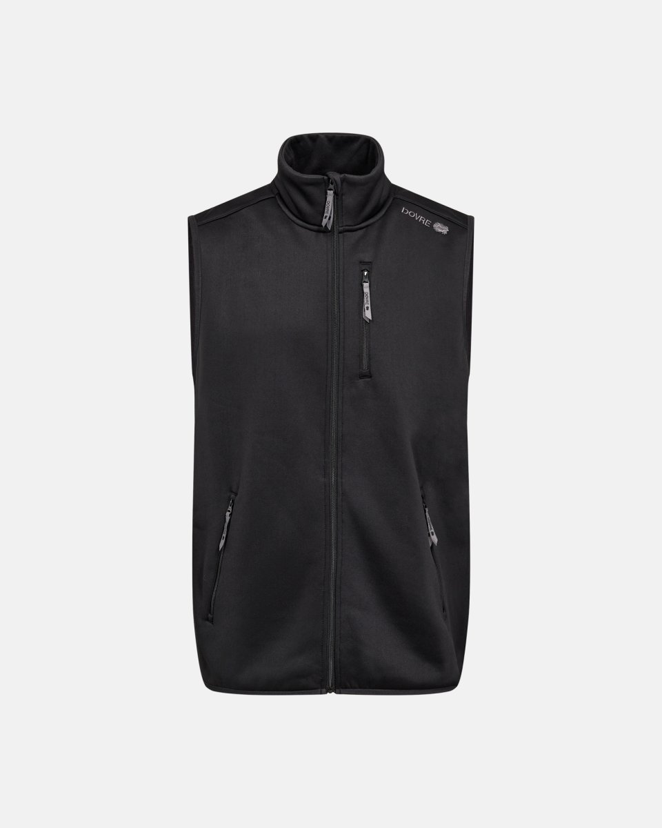 Dovre Fleece vest | Polyester | Sort - S