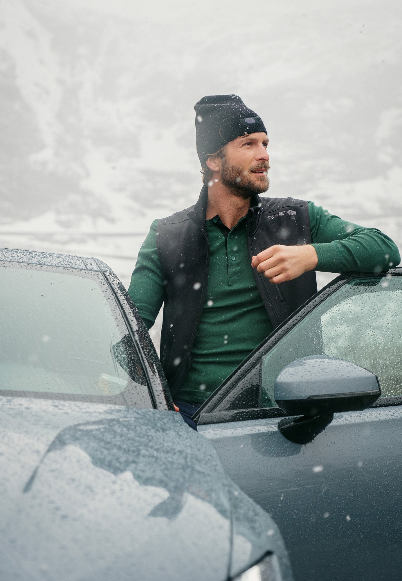 Fleece vest | Polyester | Sort -Dovre Fleece vest | Polyester | Sort -Dovre