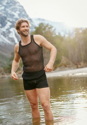 Tights | 100% merino uld | Sort