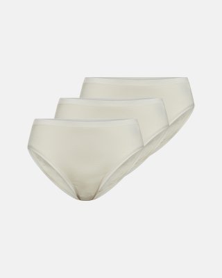 Tai brief 3-pak | 100% uld | Ivory