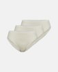 Tai brief 3-pak | 100% uld | Ivory - JBS of Denmark Women