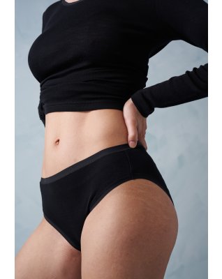 Tai brief 3-pak | 100% uld | Sort -JBS of Denmark Women
