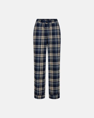Natbukser "flannel" | 100% økologisk bomuld | Ternet