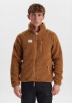 Fleece jakke | 100% polyester | Camel -Resteröds