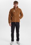 Fleece jakke | 100% polyester | Camel -Resteröds