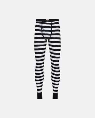 Long johns | 100 % økologisk bomuld | Stribet