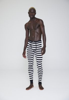 Long johns | 100 % økologisk bomuld | Stribet