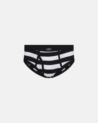 Briefs m. gylp "original" | 100 % økologisk bomuld | Stribet