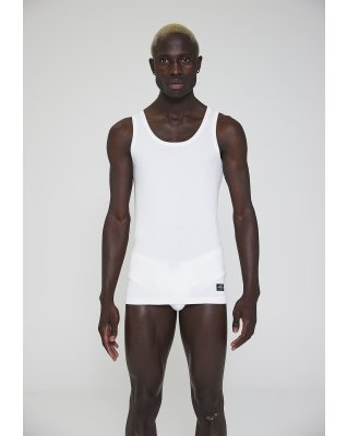 Tanktop "original" | 100 % økologisk bomuld | Hvid -JBS x Mads Nørgaard