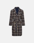 Badekåbe | 100% flannel bomuld | Brun ternet -JBS