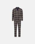 Pyjamassæt "flannel" | 100% bomuld | Ternet -JBS