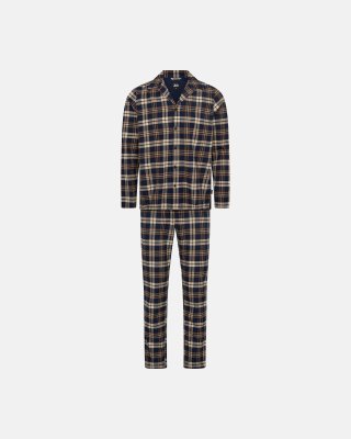 Pyjamassæt "flannel" | 100% bomuld | Ternet