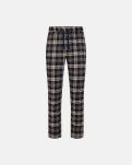 Pyjamasbukser "flannel" | 100% bomuld | Brun ternet -JBS