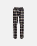 Pyjamasbukser "flannel" | 100% bomuld | Brun ternet -JBS