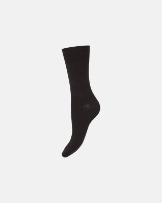 Ankelstrømpe | Uld | Sort -Decoy