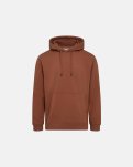 Hoodie | Bomuld | Brun -Resteröds