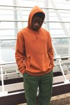 Hoodie | Bomuld | Brun -Resteröds