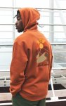 Hoodie | Bomuld | Brun -Resteröds