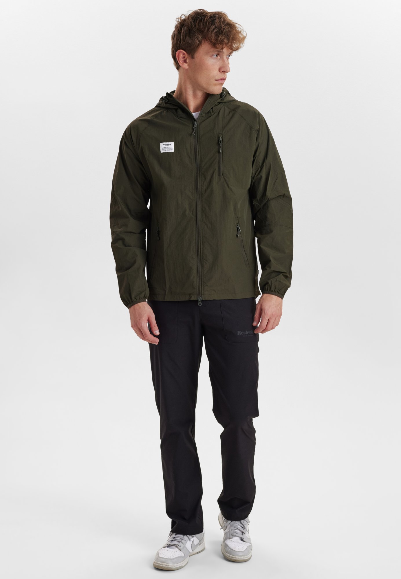 Windbreaker jakke | 100% recycled nylon | Grøn -Resteröds Windbreaker jakke | 100% recycled nylon | Grøn -Resteröds