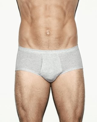 Briefs m. gylp "classic" | 100% bomuld | Grå