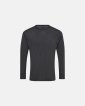 Langærmet t-shirt | 100% merino uld | Grå - Dovre