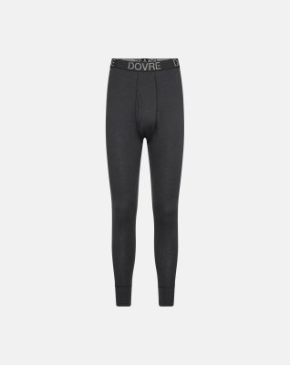 Long johns m. gylp | 100 % uld | Grå -Dovre