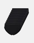 Tai brief 10-pak | GOTS bomuld | Sort -Decoy