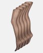 Strømpebukser "Silk look" 5-pak | 20 denier | Nealy black - Decoy