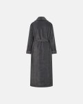 Lang badekåbe | 100% recycled polyester | Grå -Decoy
