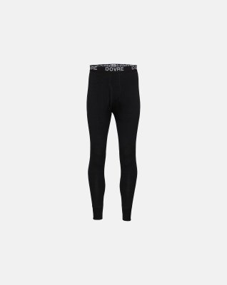 Long johns | 100% merino uld | Sort -Dovre